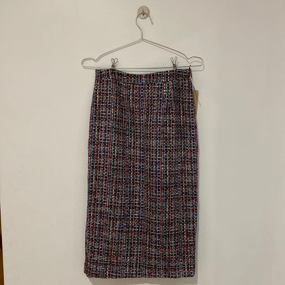 Halogen Tweed Pencil Skirt